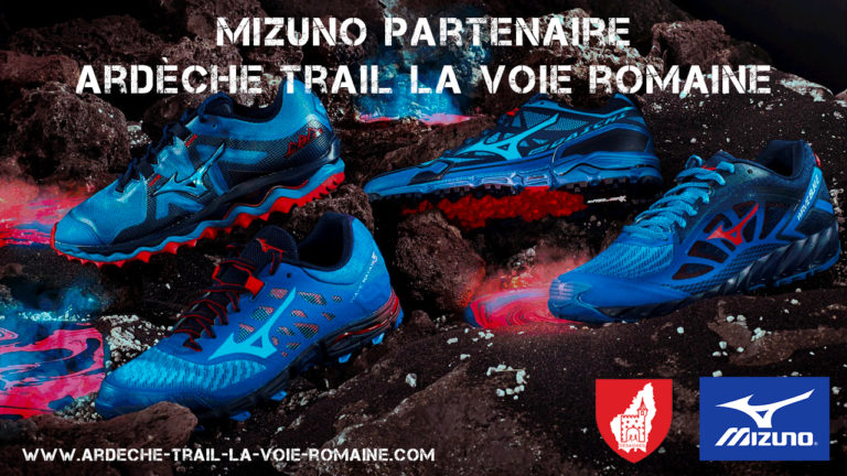 Mizuno Partenaire Ardèche Trail la Voie Romaine