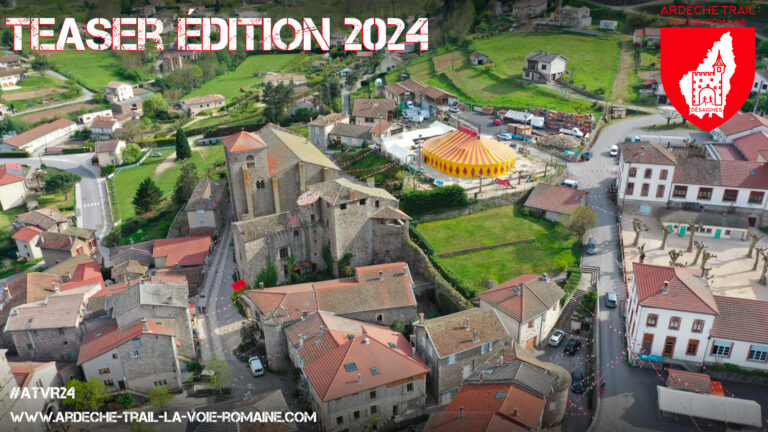 Visuel teaser Ardèche Trail La Voie Romaine 2024