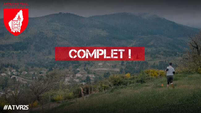 Edition 2025 de l'Ardèche Trail la Voie Romaine complète