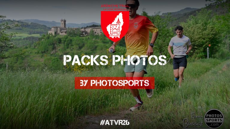 Packs photos Ardèche trail la Voie Romaine 2026 by Photosports