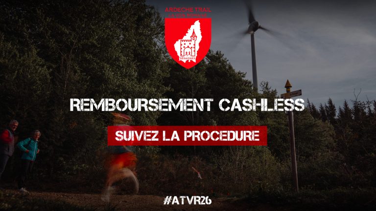 Remboursement cashless ardèche trail la voie romaine