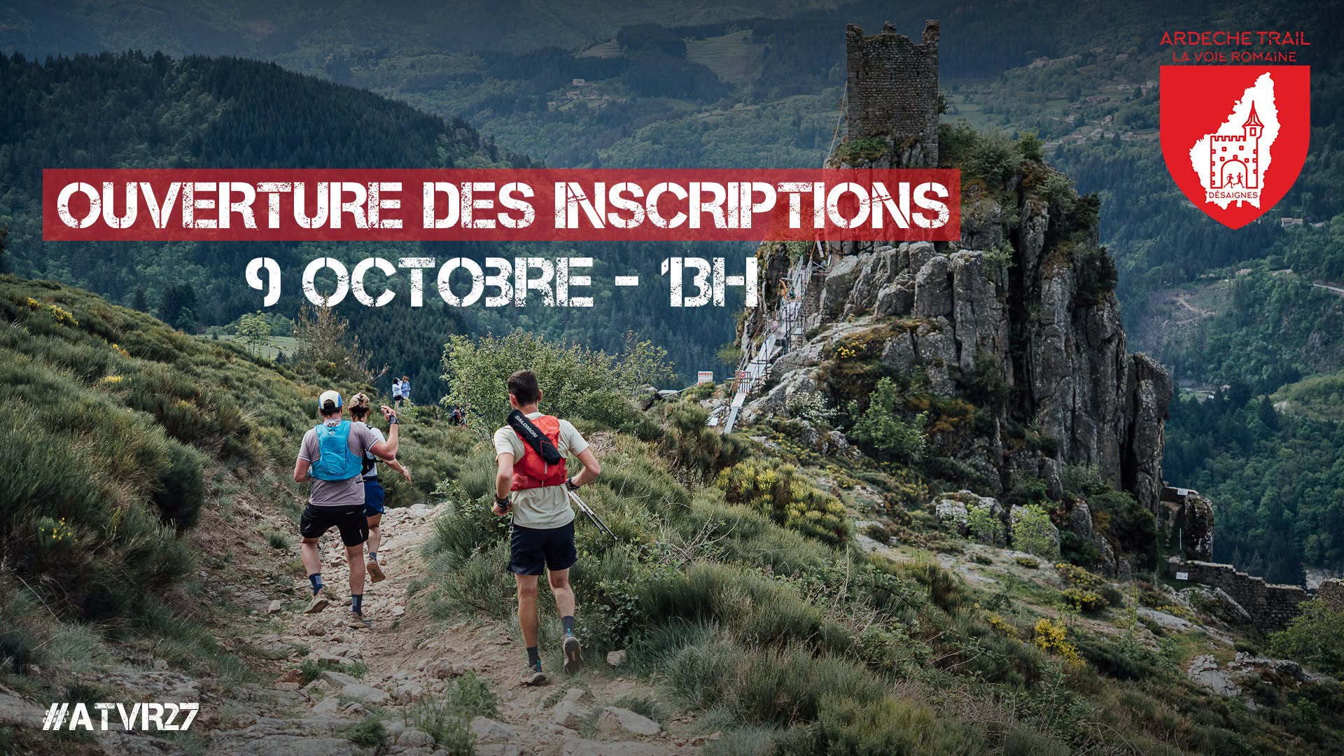 Ouverture des inscriptions Ardèche Trail la Voie Romaine 2027